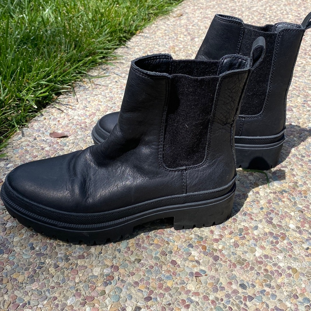 Lucky brand Ellery black ankle boot